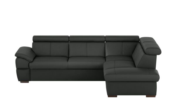 uno Ecksofa  Town ¦ schwarz ¦ Maße (cm): B: 265 H: 76 T: 210 Polstermöbel > Sofas > Ecksofas - Höffner