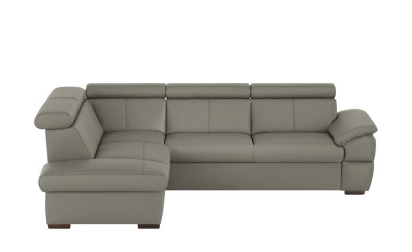 uno Ecksofa  Town ¦ grau ¦ Maße (cm): B: 265 H: 76 T: 210 Polstermöbel > Sofas > Ecksofas - Höffner