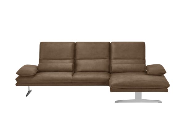 W.SCHILLIG Ecksofa  Broadway ¦ braun ¦ Maße (cm): B: 291 H: 94 T: 164 Polstermöbel > Sofas > Ecksofas - Höffner