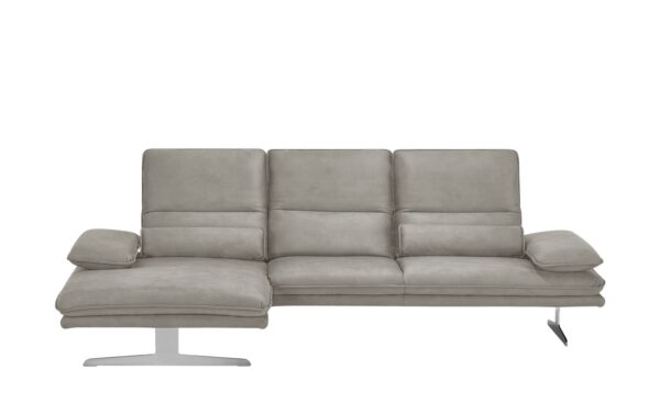 W.SCHILLIG Ecksofa  Broadway ¦ grau ¦ Maße (cm): B: 291 H: 94 T: 164 Polstermöbel > Sofas > Ecksofas - Höffner