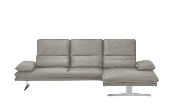 W.SCHILLIG Ecksofa  Broadway ¦ grau ¦ Maße (cm): B: 291 H: 94 T: 164 Polstermöbel > Sofas > Ecksofas - Höffner