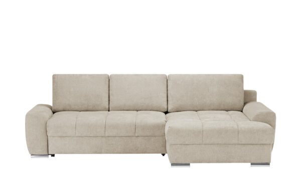 bobb Ecksofa  Soumia ¦ beige ¦ Maße (cm): B: 283 H: 91 T: 181 Polstermöbel > Sofas > Ecksofas - Höffner