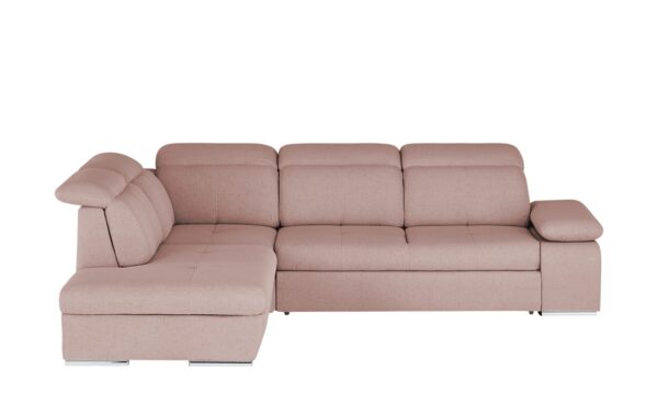 switch Ecksofa  Avilla ¦ rosa/pink ¦ Maße (cm): B: 285 H: 86 T: 234 Polstermöbel > Sofas > Ecksofas - Höffner