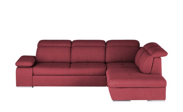 switch Ecksofa  Avilla ¦ rot ¦ Maße (cm): B: 285 H: 86 T: 234 Polstermöbel > Sofas > Ecksofas - Höffner