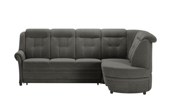 Polstermöbel Oelsa Ecksofa  Andorra ¦ grau ¦ Maße (cm): B: 286 H: 102 T: 185 Polstermöbel > Sofas > Ecksofas - Höffner