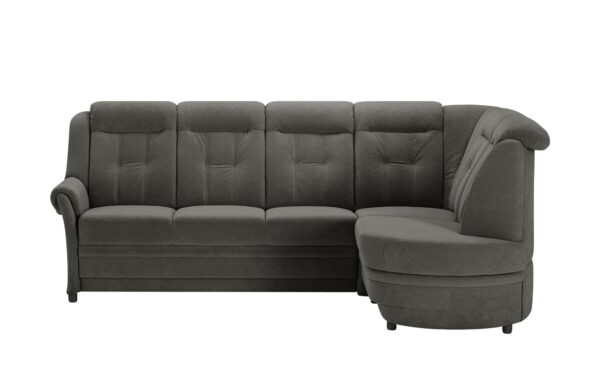 Polstermöbel Oelsa Ecksofa  Andorra ¦ grau ¦ Maße (cm): B: 286 H: 102 T: 185 Polstermöbel > Sofas > Ecksofas - Höffner