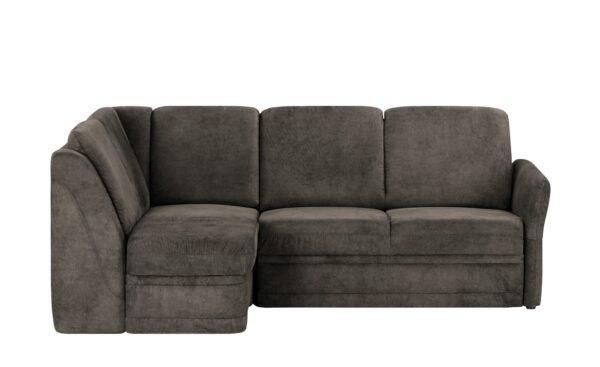 Polstermöbel Oelsa Ecksofa  Luna ¦ schwarz ¦ Maße (cm): B: 224 H: 91 T: 160 Polstermöbel > Sofas > Ecksofas - Höffner