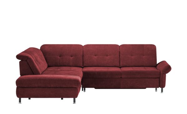 Lounge Collection Ecksofa  Sally ¦ rot ¦ Maße (cm): B: 296 H: 85 T: 260 Polstermöbel > Sofas > Ecksofas - Höffner