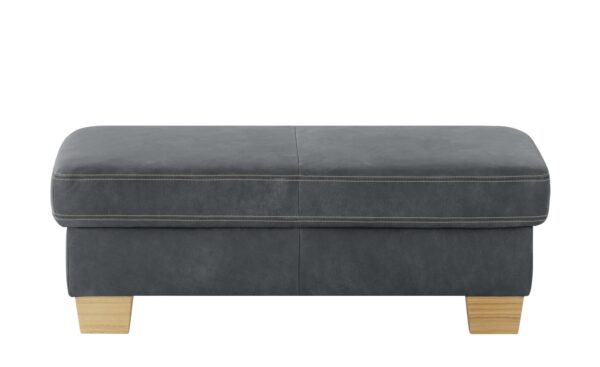 meinSofa XXL-Hocker  Samu ¦ grau ¦ Maße (cm): B: 130 H: 45 T: 65 Polstermöbel > Polsterzubehör - Höffner