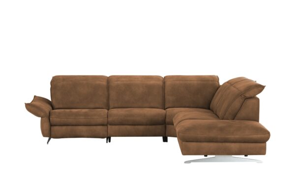 Mein Sofa bold Ecksofa  Michelle ¦ braun ¦ Maße (cm): B: 258 H: 81 T: 106 Polstermöbel > Sofas > Ecksofas - Höffner