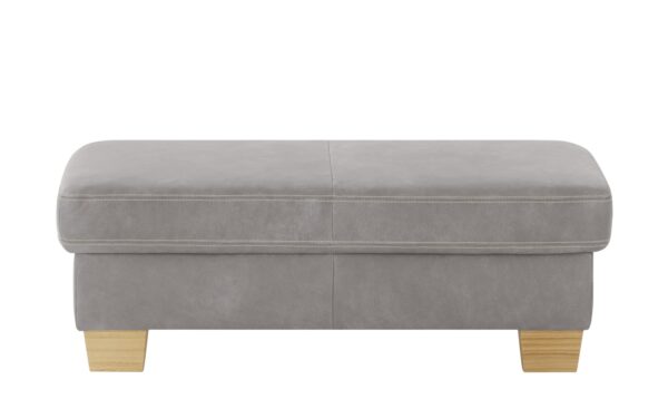 meinSofa XXL-Hocker  Samu ¦ grau ¦ Maße (cm): B: 130 H: 45 T: 65 Polstermöbel > Polsterzubehör - Höffner