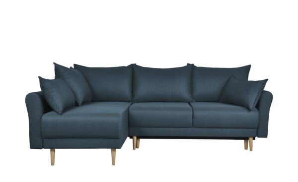 smart Ecksofa  Elise ¦ blau ¦ Maße (cm): B: 227 H: 88 T: 170 Polstermöbel > Sofas > Ecksofas - Höffner