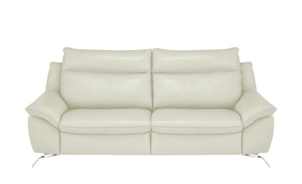 Natuzzi Editions Sofa  Orlando ¦ creme ¦ Maße (cm): B: 219 H: 94 T: 95 Polstermöbel > Sofas > 3-Sitzer - Höffner