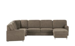 smart Wohnlandschaft  Valencia ¦ braun ¦ Maße (cm): B: 341 H: 90 T: 173 Polstermöbel > Sofas > Wohnlandschaften - Höffner