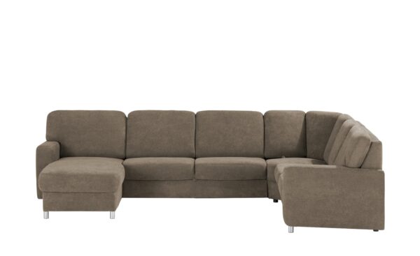 smart Wohnlandschaft  Valencia ¦ braun ¦ Maße (cm): B: 341 H: 90 T: 240 Polstermöbel > Sofas > Wohnlandschaften - Höffner