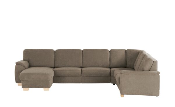 smart Wohnlandschaft  Valencia ¦ braun ¦ Maße (cm): B: 341 H: 90 T: 240 Polstermöbel > Sofas > Wohnlandschaften - Höffner