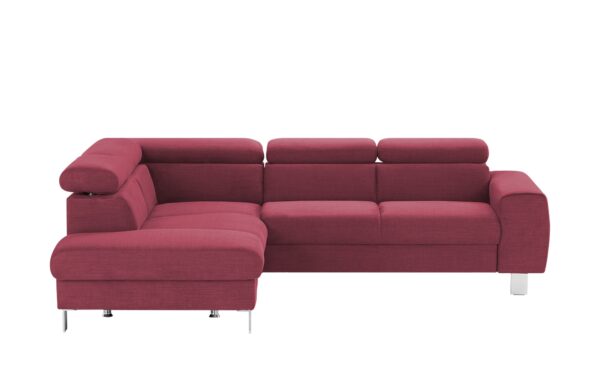 uno Ecksofa  Los Angeles ¦ rosa/pink ¦ Maße (cm): B: 249 H: 72 Polstermöbel > Sofas > Ecksofas - Höffner