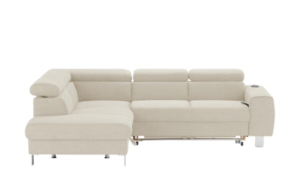 uno Ecksofa  Los Angeles ¦ creme ¦ Maße (cm): B: 249 H: 72 Polstermöbel > Sofas > Ecksofas - Höffner