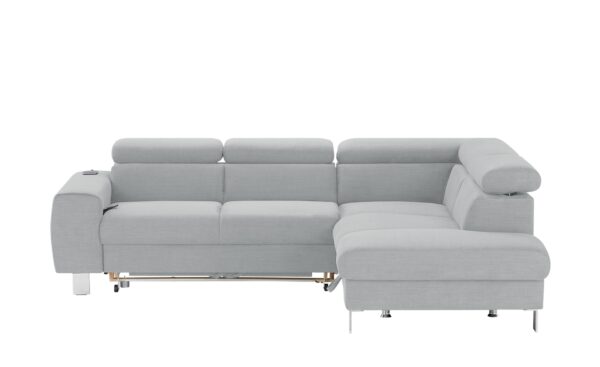 uno Ecksofa  Los Angeles ¦ grau ¦ Maße (cm): B: 249 H: 72 Polstermöbel > Sofas > Ecksofas - Höffner