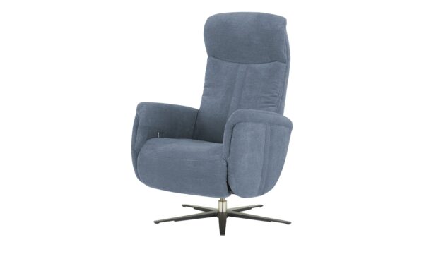 meinSofa Drehsessel  Franzi ¦ blau ¦ Maße (cm): B: 71 H: 108 T: 83 Polstermöbel > Sessel > Drehsessel - Höffner