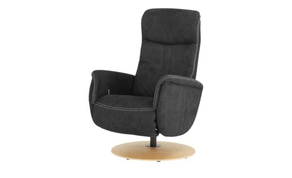 meinSofa Drehsessel  Franzi ¦ schwarz ¦ Maße (cm): B: 71 H: 112 T: 83 Polstermöbel > Sessel > Drehsessel - Höffner