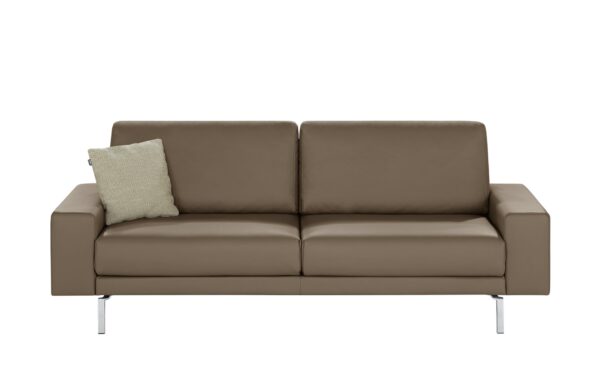 hülsta Sofa Sofabank aus Leder  HS 450 ¦ braun ¦ Maße (cm): B: 220 H: 85 T: 95 Polstermöbel > Sofas > Einzelsofas - Höffner