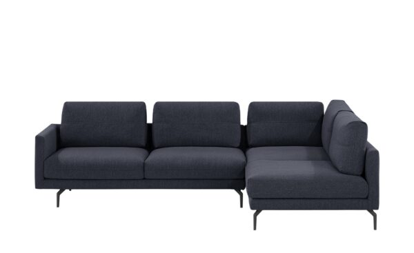 hülsta Sofa Ecksofa  HS 414 ¦ blau ¦ Maße (cm): B: 296 H: 88 T: 210 Polstermöbel > Sofas > Ecksofas - Höffner