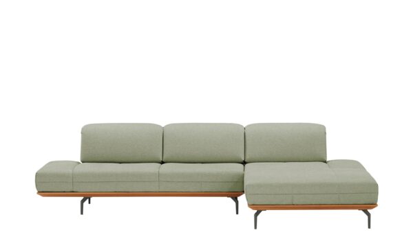 hülsta Sofa Ecksofa  HS 420 ¦ grün ¦ Maße (cm): B: 313 T: 170 Polstermöbel > Sofas > Ecksofas - Höffner