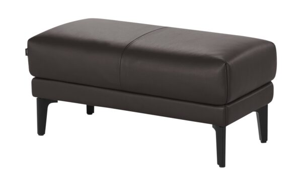 hülsta Sofa Polsterbank aus Leder  HS 450 ¦ braun ¦ Maße (cm): B: 93 H: 45 T: 48 Polstermöbel > Hocker - Höffner