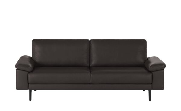 hülsta Sofa Sofabank aus Leder  HS 450 ¦ braun ¦ Maße (cm): B: 218 H: 85 T: 95 Polstermöbel > Sofas > Einzelsofas - Höffner