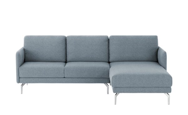 hülsta Sofa Ecksofa  HS 450 ¦ blau ¦ Maße (cm): B: 234 H: 85 T: 178 Polstermöbel > Sofas > Ecksofas - Höffner