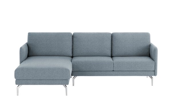 hülsta Sofa Ecksofa  HS 450 ¦ blau ¦ Maße (cm): B: 234 H: 85 T: 178 Polstermöbel > Sofas > Ecksofas - Höffner