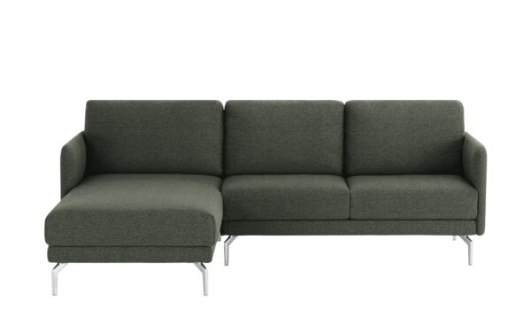 hülsta Sofa Ecksofa  HS 450 ¦ grün ¦ Maße (cm): B: 234 H: 85 T: 178 Polstermöbel > Sofas > Ecksofas - Höffner