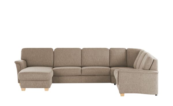 smart Wohnlandschaft  Valencia ¦ braun ¦ Maße (cm): B: 341 H: 90 T: 246 Polstermöbel > Sofas > Wohnlandschaften - Höffner