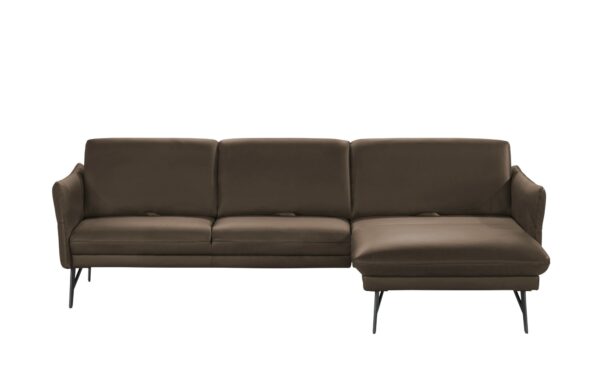 himolla Ecksofa Leder  1928 ¦ braun ¦ Maße (cm): H: 83 Polstermöbel > Sofas > Ecksofas - Höffner