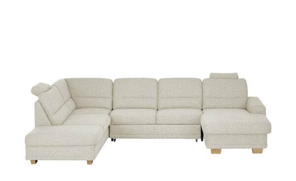 meinSofa Wohnlandschaft  Marc ¦ grau ¦ Maße (cm): B: 311 H: 85 T: 234 Polstermöbel > Sofas > Schlafsofas - Höffner