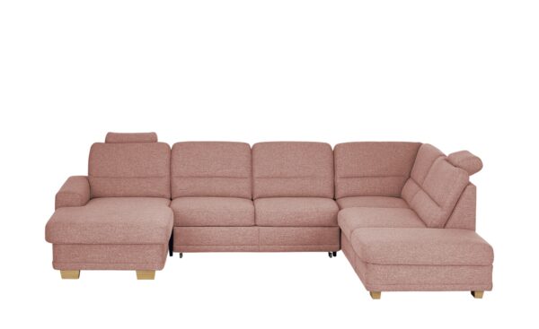 meinSofa Wohnlandschaft  Marc ¦ rosa/pink ¦ Maße (cm): B: 311 H: 85 T: 234 Polstermöbel > Sofas > Schlafsofas - Höffner