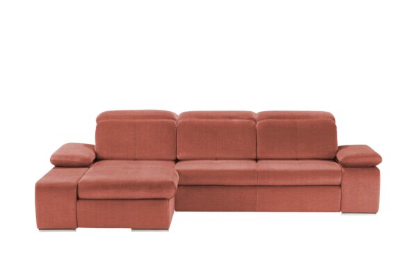 switch Ecksofa  Avilla ¦ rot ¦ Maße (cm): B: 285 H: 86 T: 187 Polstermöbel > Sofas > Ecksofas - Höffner