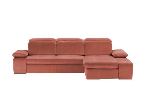 switch Ecksofa  Avilla ¦ rot ¦ Maße (cm): B: 285 H: 86 T: 187 Polstermöbel > Sofas > Ecksofas - Höffner