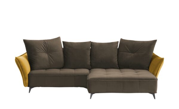 Ecksofa  Crease ¦ braun ¦ Maße (cm): B: 290 H: 80 T: 175 Polstermöbel > Sofas > Ecksofas - Höffner