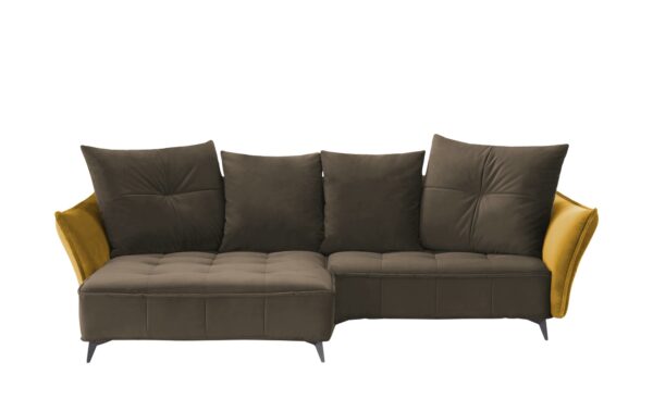 Ecksofa  Crease ¦ braun ¦ Maße (cm): B: 290 H: 80 T: 175 Polstermöbel > Sofas > Ecksofas - Höffner