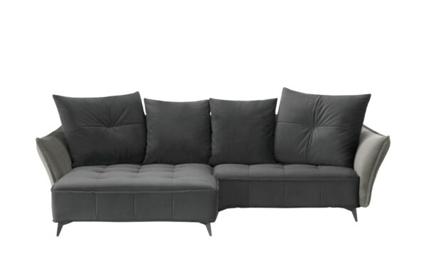 Ecksofa  Crease ¦ grau ¦ Maße (cm): B: 290 H: 80 T: 175 Polstermöbel > Sofas > Ecksofas - Höffner