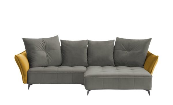 Ecksofa  Crease ¦ grau ¦ Maße (cm): B: 290 H: 80 T: 175 Polstermöbel > Sofas > Ecksofas - Höffner