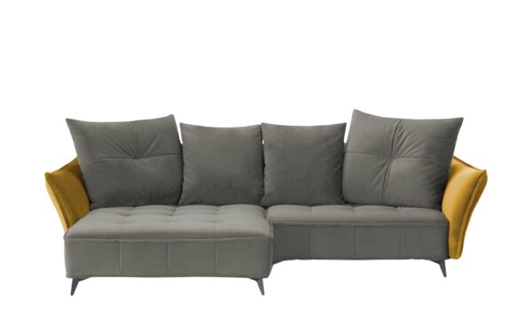 Ecksofa  Crease ¦ grau ¦ Maße (cm): B: 290 H: 80 T: 175 Polstermöbel > Sofas > Ecksofas - Höffner