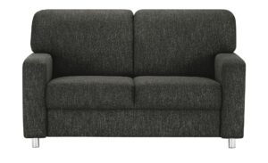 smart Sofa  Valencia ¦ schwarz ¦ Maße (cm): B: 152 H: 90 T: 93 Polstermöbel > Sofas > 2-Sitzer - Höffner