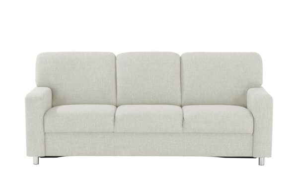 smart Sofa  Valencia ¦ grau ¦ Maße (cm): B: 212 H: 90 T: 93 Polstermöbel > Sofas > 3-Sitzer - Höffner