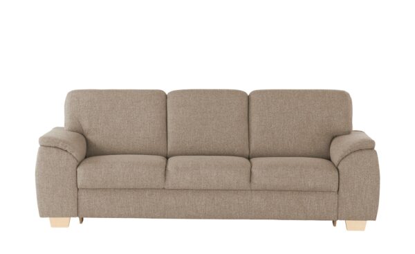 smart Sofa  Valencia ¦ braun ¦ Maße (cm): B: 240 H: 90 T: 93 Polstermöbel > Sofas > 3-Sitzer - Höffner