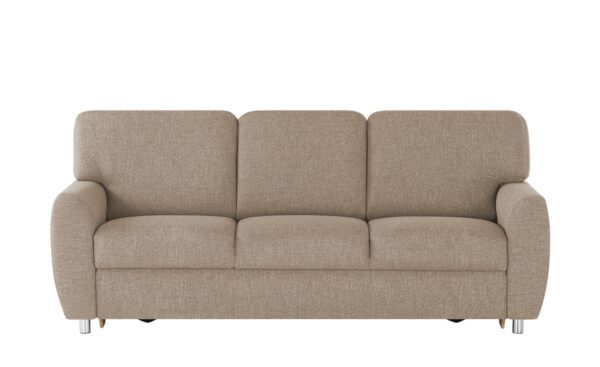 smart Sofa  Valencia ¦ braun ¦ Maße (cm): B: 220 H: 90 T: 93 Polstermöbel > Sofas > 3-Sitzer - Höffner