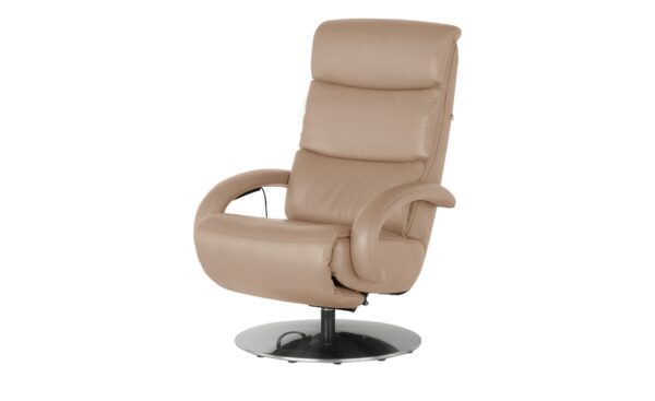 Hukla Ledersessel  Florian ¦ beige ¦ Maße (cm): B: 73 H: 109 T: 91 Polstermöbel > Sessel > Relaxsessel - Höffner