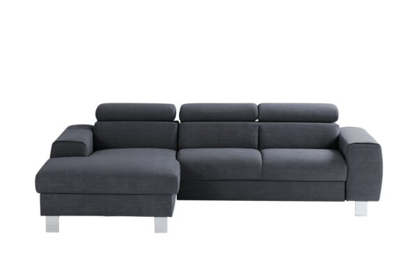 uno Ecksofa  Los Angeles ¦ blau ¦ Maße (cm): B: 244 H: 72 T: 166 Polstermöbel > Sofas > Ecksofas - Höffner